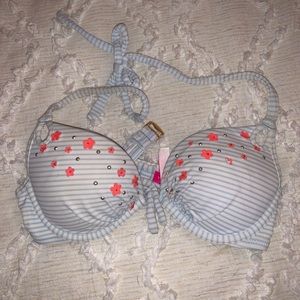 Victoria Secret bathing suit top with designs